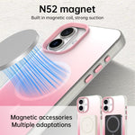 Custodia magnetica ibrida 3 in 1 della serie Candy Gradient, For iPhone 18, For iPhone 18 Pro, For iPhone 18 Pro Max, For iPhone 17 Pro Max
