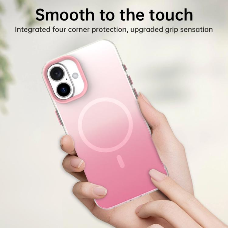 Custodia magnetica ibrida 3 in 1 della serie Candy Gradient, For iPhone 18, For iPhone 18 Pro, For iPhone 18 Pro Max, For iPhone 17 Pro Max