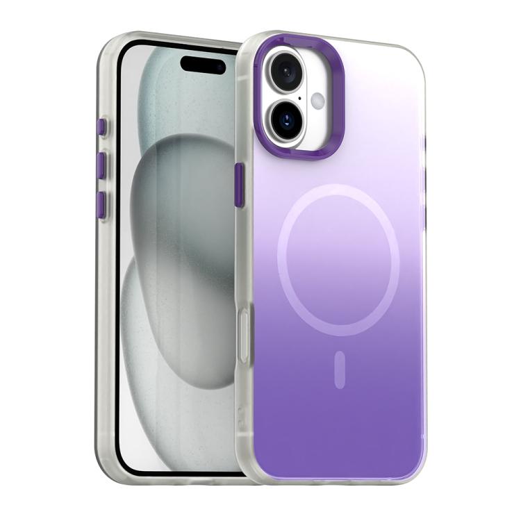 Custodia magnetica ibrida 3 in 1 della serie Candy Gradient, For iPhone 18, For iPhone 18 Pro, For iPhone 18 Pro Max, For iPhone 17 Pro Max