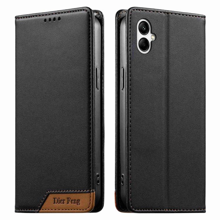 Custodia per telefono Dierfeng in ecopelle con magnete e RFID ad alta resistenza, For Galaxy A55 5G, For Galaxy A35 5G, For Galaxy A05, For Galaxy A05s