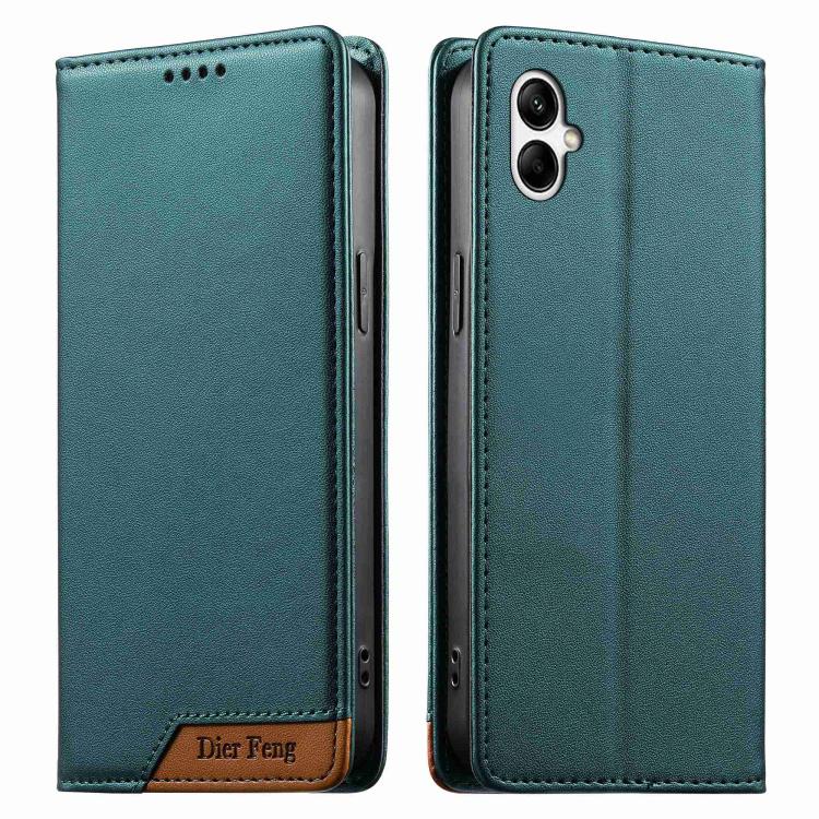Custodia per telefono Dierfeng in ecopelle con magnete e RFID ad alta resistenza, For Galaxy A55 5G, For Galaxy A35 5G, For Galaxy A05, For Galaxy A05s