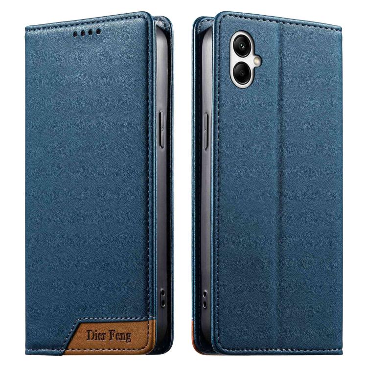Custodia per telefono Dierfeng in ecopelle con magnete e RFID ad alta resistenza, For Galaxy A55 5G, For Galaxy A35 5G, For Galaxy A05, For Galaxy A05s