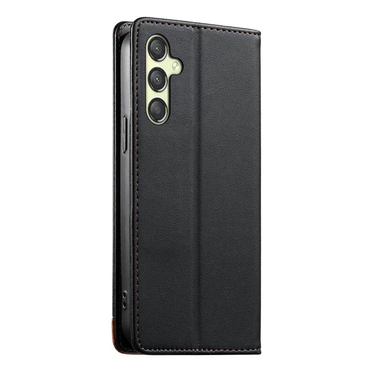 Custodia per telefono Dierfeng in ecopelle con magnete e RFID ad alta resistenza, For Galaxy A25 5G, For Galaxy A24 4G, For Galaxy A14, For Galaxy A34 5G