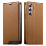 Custodia per telefono Dierfeng in ecopelle con magnete e RFID ad alta resistenza, For Galaxy A54 5G