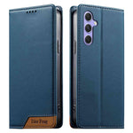 Custodia per telefono Dierfeng in ecopelle con magnete e RFID ad alta resistenza, For Galaxy A54 5G