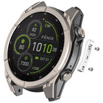 Striscia metallica antiurto per smartwatch, paraurti con protezione completa dei bordi., For Garmin 47mm Size, For Garmin 51mm Size