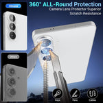 Protezione per obiettivo fotografico in vetro temperato HD XDcsae, For Samsung Galaxy S26+ 5G, For Samsung Galaxy S26 Ultra 5G, For Samsung Galaxy S26 5G