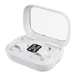 J-Q10 Auricolari 2 in 1 con clip e in-ear, doppia tecnologia ENC (cancellazione del rumore), auricolari Bluetooth true wireless.