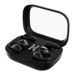 J-Q10 Auricolari 2 in 1 con clip e in-ear, doppia tecnologia ENC (cancellazione del rumore), auricolari Bluetooth true wireless.