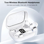 J-Q10 Auricolari 2 in 1 con clip e in-ear, doppia tecnologia ENC (cancellazione del rumore), auricolari Bluetooth true wireless.