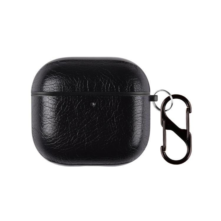 Custodia per auricolari in similpelle PU a due pezzi con gancio e ditale, For AirPods Pro 3, For AirPods 4, For AirPods Pro 2