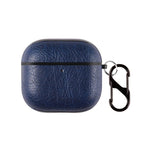 Custodia per auricolari in similpelle PU a due pezzi con gancio e ditale, For AirPods Pro 3, For AirPods 4, For AirPods Pro 2