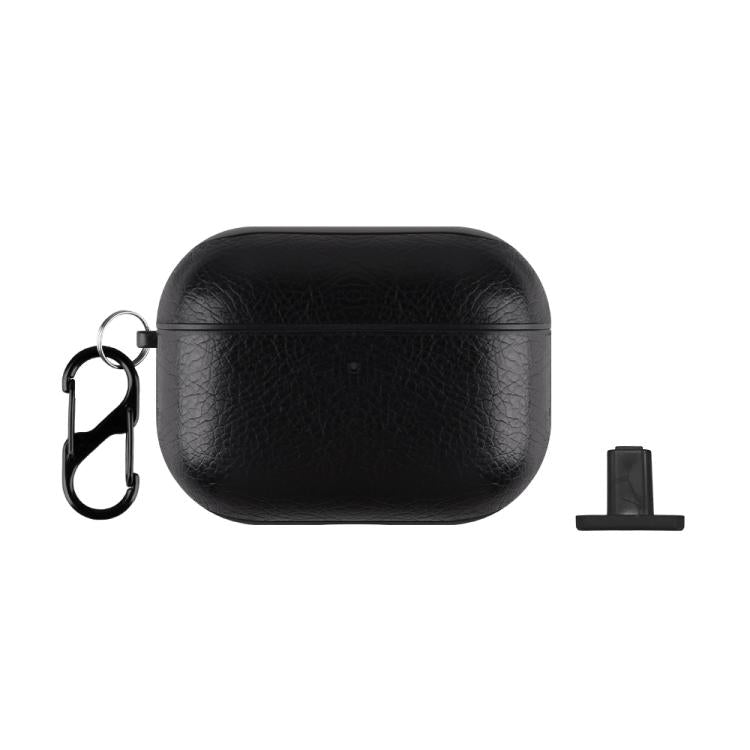 Custodia per auricolari in similpelle PU a due pezzi con gancio e ditale, For AirPods Pro 3, For AirPods 4, For AirPods Pro 2