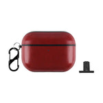 Custodia per auricolari in similpelle PU a due pezzi con gancio e ditale, For AirPods Pro 3, For AirPods 4, For AirPods Pro 2