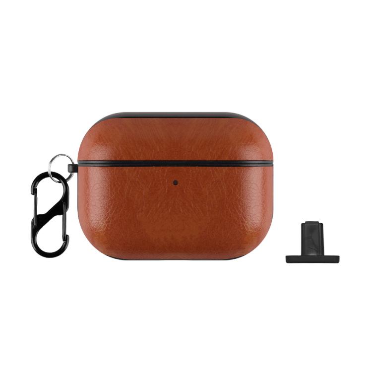 Custodia per auricolari in similpelle PU a due pezzi con gancio e ditale, For AirPods Pro 3, For AirPods 4, For AirPods Pro 2