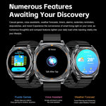 Orologio sportivo intelligente GT99 2 in 1 con display da 1,53 pollici e auricolari Bluetooth TWS.
