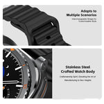 Orologio sportivo intelligente GT99 2 in 1 con display da 1,53 pollici e auricolari Bluetooth TWS.