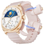 Orologio sportivo intelligente GT99 2 in 1 con display da 1,53 pollici e auricolari Bluetooth TWS.