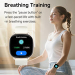 Smartwatch sportivo ultrasottile HD17 Air con display AMOLED da 1,73 pollici.