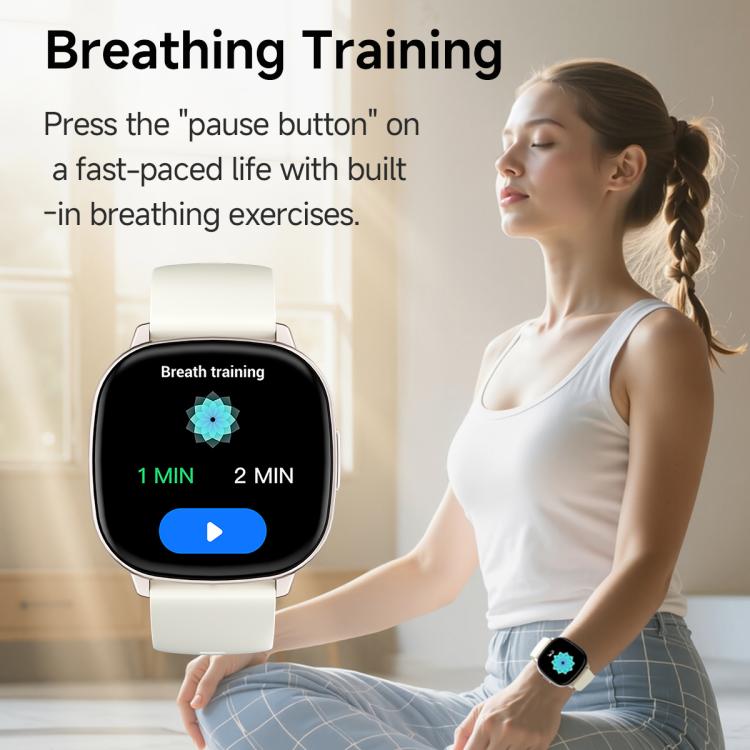 Smartwatch sportivo ultrasottile HD17 Air con display AMOLED da 1,73 pollici.