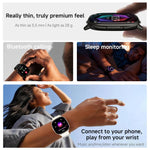 Smartwatch sportivo ultrasottile HD17 Air con display AMOLED da 1,73 pollici.