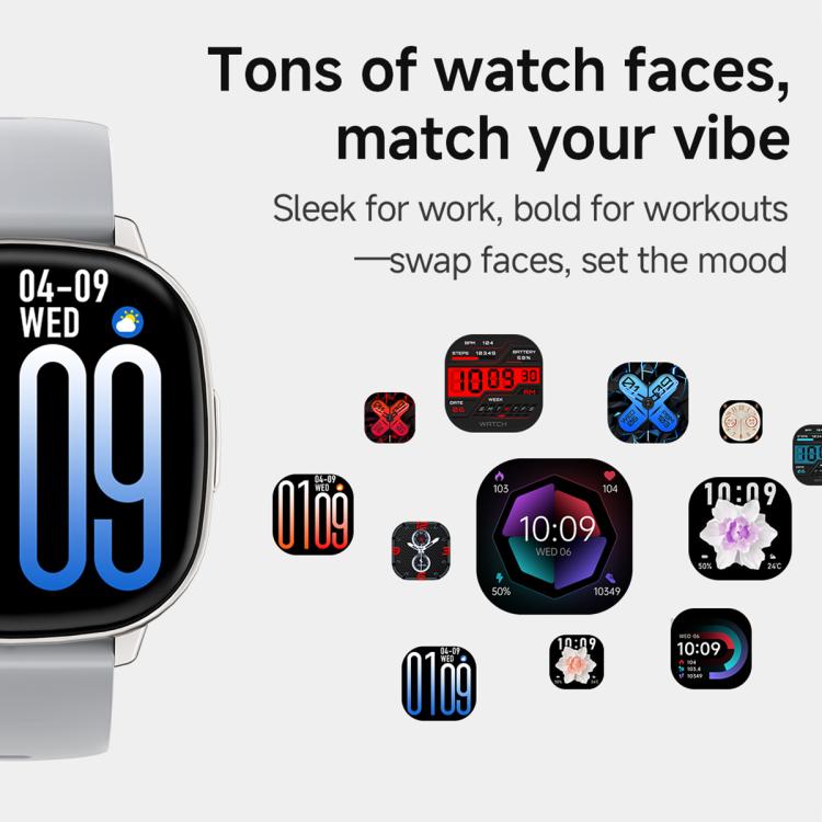 Smartwatch sportivo ultrasottile HD17 Air con display AMOLED da 1,73 pollici.