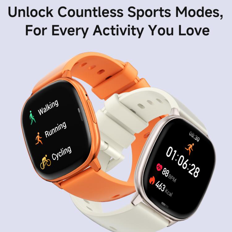 Smartwatch sportivo ultrasottile HD17 Air con display AMOLED da 1,73 pollici.