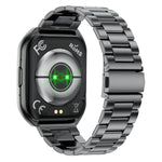 Smartwatch MT66 con schermo curvo IPS da 1,83 pollici e batteria da 1000 mAh.