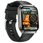 Smartwatch MT66 con schermo curvo IPS da 1,83 pollici e batteria da 1000 mAh.