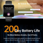 Smartwatch MT66 con schermo curvo IPS da 1,83 pollici e batteria da 1000 mAh.