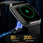 Smartwatch MT66 con schermo curvo IPS da 1,83 pollici e batteria da 1000 mAh.