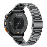 Smartwatch MT68 per avventure all'aria aperta con display IPS da 1,7 pollici, batteria da 1000 mAh e torcia.