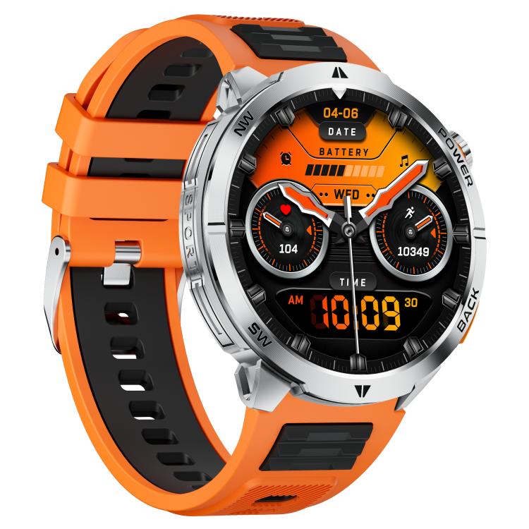 Smartwatch MT68 per avventure all'aria aperta con display IPS da 1,7 pollici, batteria da 1000 mAh e torcia.