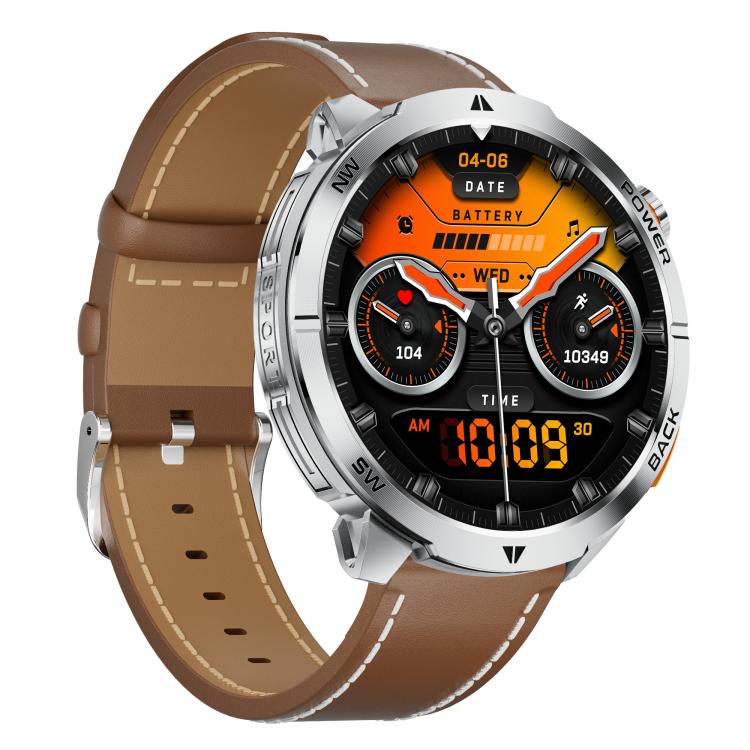 Smartwatch MT68 per avventure all'aria aperta con display IPS da 1,7 pollici, batteria da 1000 mAh e torcia.