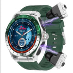 T95E: Smartwatch sportivo 2 in 1 con display da 1,52 pollici e auricolari Bluetooth TWS.