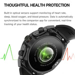 T95E: Smartwatch sportivo 2 in 1 con display da 1,52 pollici e auricolari Bluetooth TWS.
