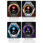 T95E: Smartwatch sportivo 2 in 1 con display da 1,52 pollici e auricolari Bluetooth TWS.
