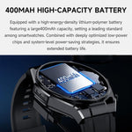 T95E: Smartwatch sportivo 2 in 1 con display da 1,52 pollici e auricolari Bluetooth TWS.
