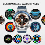 T95E: Smartwatch sportivo 2 in 1 con display da 1,52 pollici e auricolari Bluetooth TWS.