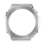 Custodia protettiva in metallo di acciaio inossidabile per orologio, For Casio G-SHOCK GMA-S2100-1A 43mm