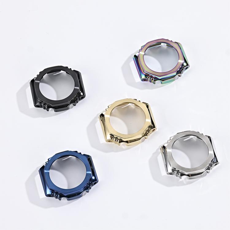 Custodia protettiva in metallo di acciaio inossidabile per orologio, For Casio G-SHOCK GMA-S2100-1A 43mm