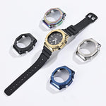 Custodia protettiva in metallo di acciaio inossidabile per orologio, For Casio G-SHOCK GMA-S2100-1A 43mm