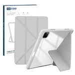 Custodia in pelle XDcase con motivo a grana di riso, pieghevole a Y, per tablet smart e con porta penna., For iPad Air 11 inch 2026 / 2025 / 2024, For iPad 2025 / 2022, For iPad Pro 11 inch 2022 / 2021 / 2020