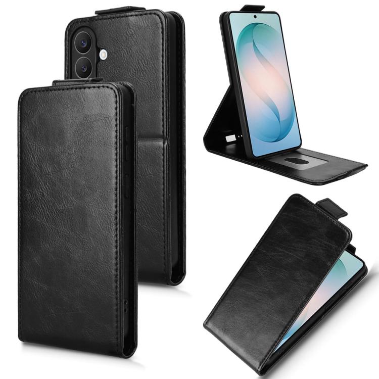 Custodia magnetica verticale in pelle per telefono con fibbia, For Samsung Galaxy S26+ 5G, For Samsung Galaxy S26 Ultra 5G, For Samsung Galaxy S26 5G