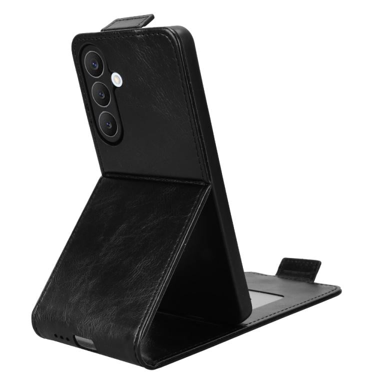 Custodia magnetica verticale in pelle per telefono con fibbia, For Samsung Galaxy S26+ 5G, For Samsung Galaxy S26 Ultra 5G, For Samsung Galaxy S26 5G