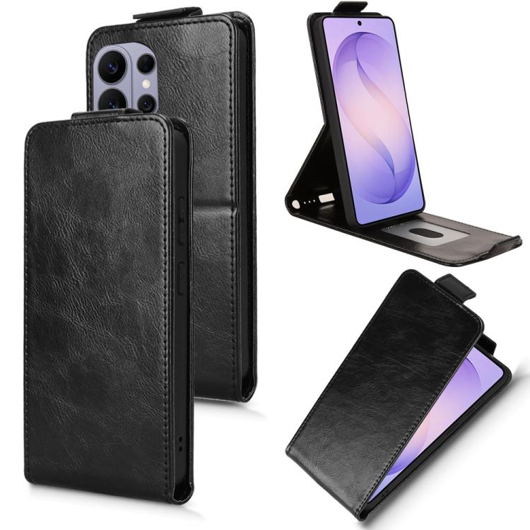 Custodia magnetica verticale in pelle per telefono con fibbia, For Samsung Galaxy S26+ 5G, For Samsung Galaxy S26 Ultra 5G, For Samsung Galaxy S26 5G