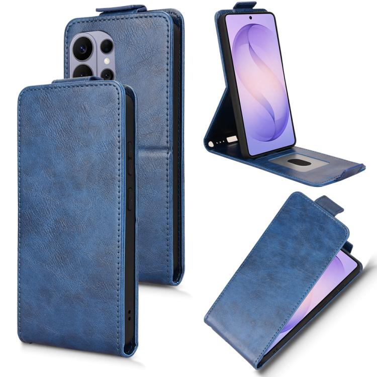 Custodia magnetica verticale in pelle per telefono con fibbia, For Samsung Galaxy S26+ 5G, For Samsung Galaxy S26 Ultra 5G, For Samsung Galaxy S26 5G