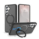 Custodia per telefono antiurto con supporto magnetico girevole a 360° e airbag., For Samsung Galaxy S26+ 5G, For Samsung Galaxy S26 Ultra 5G, For Samsung Galaxy S26 5G