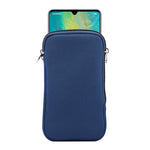 Custodia protettiva per custodia protettiva con cerniera elastica universale con cordino per smartphone Huawei Mate 20 X / 7,2 pollici, For Huawei Mate 20 X