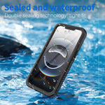Custodia magnetica impermeabile per telefono RedPepper, For iPhone 17e / 16e